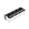 Halo HFJ14-1G11ER-L11RL Compatible LPJG46826-8AFNL 100/1000 Base-T RJ45 1x4 Gigabit Connecteurs magnétiques Languette LED verte/verte vers le bas image de pouce 4