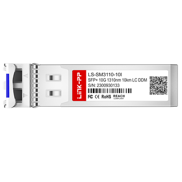 Compatibel met Broadcom SFP-10GLR-31-I LINK-PP 10G SFP+ 1310nm 10km Duplex LC DOM SMF Optische Transceivermodule (Industrieel) afbeelding 3