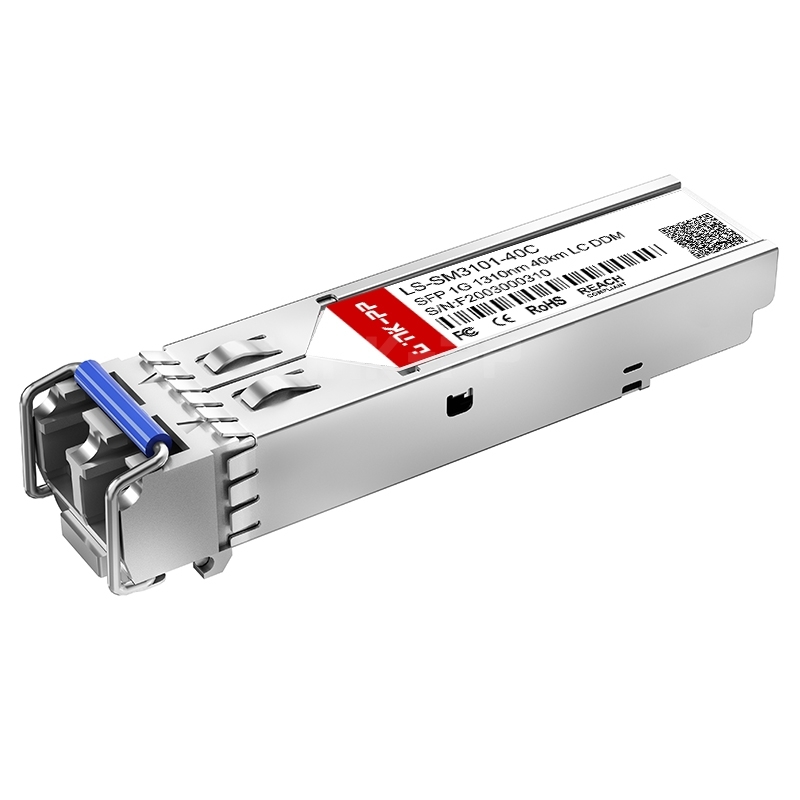 Allied Telesis AT-SPFX/40 Compatible LS-SM3101-40C SFP 155Mbps SMF Optical Transceiver Module 1310nm 40km DOM Duplex LC
