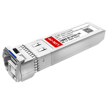 Compatible Cisco SFP-10G-BX60D LINK-PP Module émetteur-récepteur optique SFP+ BiDi 10G SFP+ 1330 nm-TX/1270 nm-RX 60 km Simplex LC/UPC DOM SMF