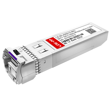 H3C SFP-XG-LH80-SM1550-BIDI Compatible LINK-PP 10G SFP+ BiDi 1490nm-TX/1550nm-RX 80km Simplex LC/UPC DOM SMF Optical Transceiver Module
