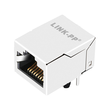 LPJE501DNL Tab Up Without Led Single Port RJ45 Modular Jack Without Integrated Magnetics