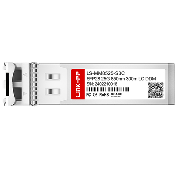 Mellanox MMA2P00-AS 互換 LINK-PP 25G SFP28 850nm 300m デュプレックス LC/UPC DOM MMF 光トランシーバーモジュール 画像3