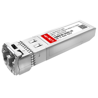 وحدة إرسال واستقبال بصرية SFP-10G-ZR-I متوافقة مع LS-SM5510-80I SFP+ 10GBASE-ZR 1550nm 80km DOM Duplex LC/UPC SMF (صناعية)