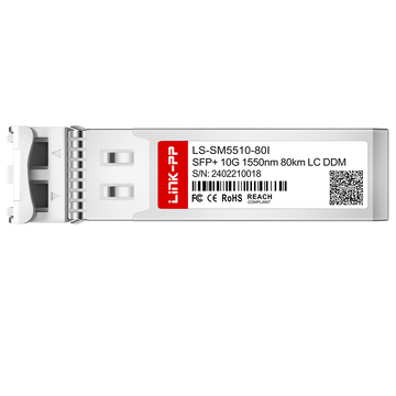Kompatibel mit Intel SFP+ 10GBASE-ZR LINK-PP 10G SFP+ 1550nm 80km Duplex LC DDM SMF Optisches Transceiver-Modul (Industrie) Bild 3