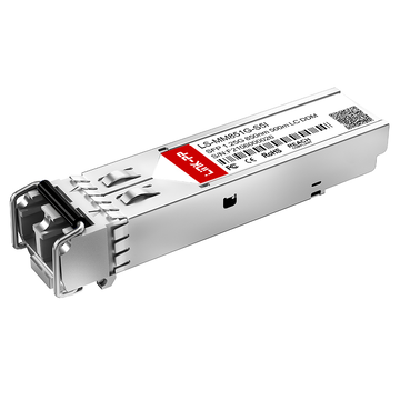 Compatibile con Cisco GLC-SX-MM-RGD LINK-PP Modulo ricetrasmettitore ottico 1G SFP 850nm 550m Duplex LC DOM MMF (Industriale)
