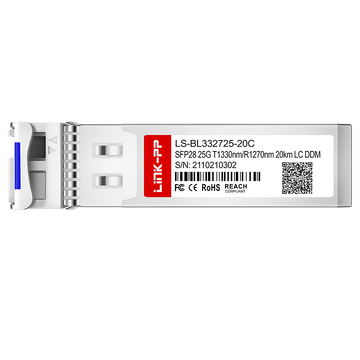 Brocade 25G-SFP28-BXD 互換 LINK-PP 25G SFP28 BiDi 1330nm-TX/1270nm-RX 20km シンプレックス LC/UPC DOM SMF 光トランシーバーモジュール 画像3
