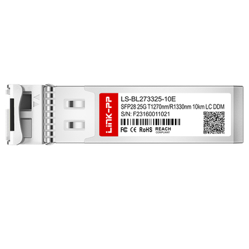LINK-PP LS-BL273325-10E 25G SFP28 BiDi 1270nm-TX/1330nm-RX 10km Simplex LC/UPC DOM SMF Optical Transceiver Module image 3