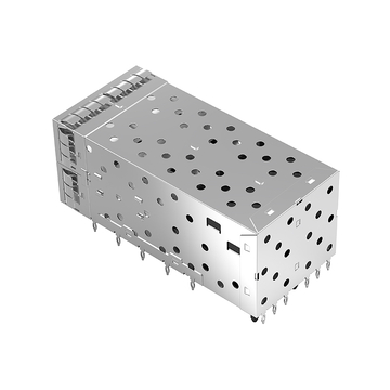 LINK-PP صورة 4 لموصل قفص SFP+ 2x2 LP22BC01101 مع أنبوب ضوئي داخلي/خارجي