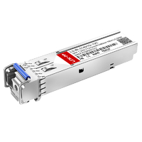 Compatível com DELL SFP-GE-BX10U-1310 LINK-PP 1G SFP BiDi (1310nm-TX/1490nm-RX, 10km, LC SMF, DOM)