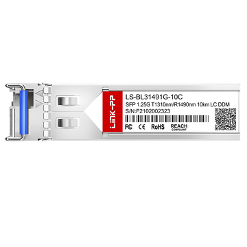 H3C JD098B Compatible LINK-PP 1G SFP BiDi 1310nm-TX/1490nm-RX 10km Simplex LC DOM SMF Optical Transceiver Module image 3