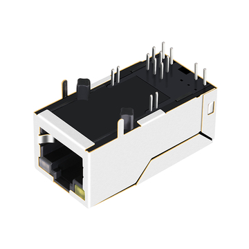 Совместимость с импульсным JK0-0144NL LINK-PP LPJK2007ASNL 10/100 Base-T RJ45 POE Ethernet Connector Tab Up Yellow/Orange&Green Led image 4