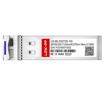 Compatibile con Mellanox MMA2L20-BXD-I LINK-PP Modulo ricetrasmettitore ottico simplex LC/UPC DOM SMF 25G SFP28 BiDi 1330nm-TX/1270nm-RX 10km LC/UPC 3 (industriale) immagine 1