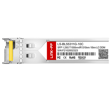 Compatível com Brocado E1MG-BXD-10 LINK-PP Módulo transceptor óptico simplex LC DOM SMF 1G SFP BiDi 1550nm-TX/1310nm-RX 10km imagem 3