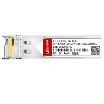 Compatível com Brocado E1MG-1G-BXD-80 LINK-PP Módulo transceptor óptico simplex LC DOM SMF 1G SFP BiDi 1550nm-TX/1490nm-RX 80km imagem 3