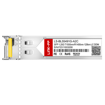 H3C SFP-GE-120-SM1550-A Compatible LINK-PP 1G SFP BiDi 1550nm-TX/1490nm-RX 120km DOM Simplex LC SMF Optical Transceiver Module image 3