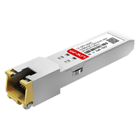 Módulo transceptor RJ-1000 compatível com Alcatel-Lucent SFP-GIG-T LP-SFP-MSRC SFP 100BASE-T cobre 45m