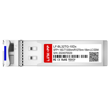 LINK-PP LF-BL32TG-10Dx 10G SFP+ BiDi 1330nm-TX/1270nm-RX 10km DOM Simplex LC/UPC SMF Optische Transceivermodule afbeelding 3