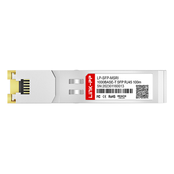 Compatibile con FS SFP-GE-TI LINK-PP Modulo ricetrasmettitore SFP in rame 1000BASE-T RJ-45 da 100 m (industriale) immagine 3