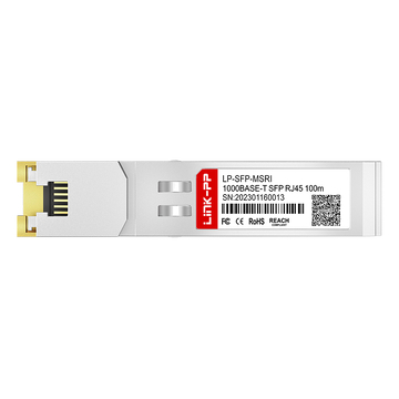 Compatibile con Juniper SFP-GE-TI LINK-PP Modulo ricetrasmettitore SFP in rame 1000BASE-T RJ-45 da 100 m (industriale) immagine 3