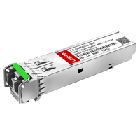 Modulo transceiver ottico SMF duplex LC/UPC DOM 1G SFP 55nm 551km DOM compatibile con LS-SM80G-1.25C 1550G SFP generico SFP80G-ZX-XNUMX