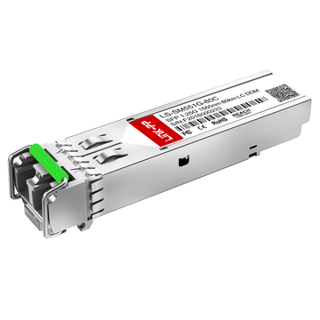 Allied Telesis AT-SPZX80 Compatible LS-SM551G-80C 1.25G SFP 1550nm 80km DOM Duplex LC/UPC SMF Optical Transceiver Module