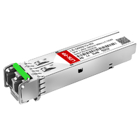 Cisco GLC-ZX-SM-RGD متوافق مع LS-SM551G-80I 1.25G SFP 1550nm 80km DOM دوبلكس LC/UPC SMF وحدة الإرسال والاستقبال الضوئية (صناعية)