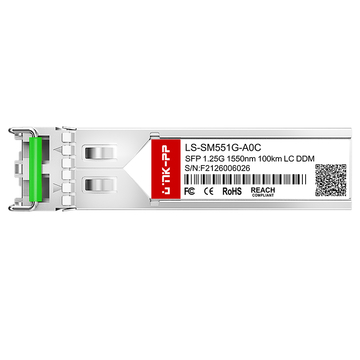 J 1.25G SFP 1550nm 100km DOM Duplex LC/UPC SMF Optical