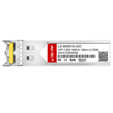 D Cisco GLC-EZX-SM-120 1.25G SFP 1550nm 120km DOM Duplex LC