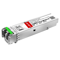 Módulo transceptor óptico LC SMF dúplex OC-3/STM-00410 LR-552 SFP de 80 Gbps y 2.5 nm y 48 km DOM compatible con Alcatel-Lucent 16HE2AA