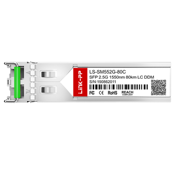 Cisco ONS-SI-2G-L2 Compatible LINK-PP 2.5G SFP 1550nm 80km DOM Duplex LC SMF Optical Transceiver Module image 3