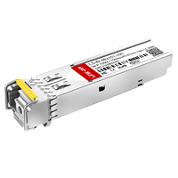 وحدة إرسال واستقبال بصرية LS-BL1419083-5C SFP 553101Mbps BiDi 10nm-TX/155nm-RX 1550km DOM Simplex LC SMF متوافقة مع Avaya AA1310-E10-D