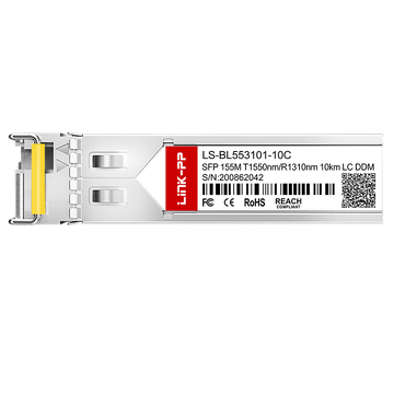 ProCurve J9099B-D 互換 LINK-PP 155M SFP BiDi 1550nm-TX/1310nm-RX 10km シンプレックス LC DOM SMF トランシーバーモジュール 画像3