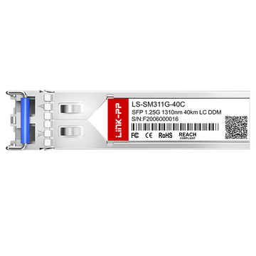 Allied Telesis AT-SPLX40 Compatible LINK-PP 1.25G SFP 1310nm 40km Duplex LC DOM SMF Optical Transceiver Module image 3
