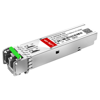 وحدة إرسال واستقبال بصرية LS-SM5506-80I SFP 622Mbps 1550nm 80km DOM Duplex LC SMF (صناعية)