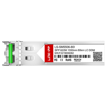 LINK-PP LS-SM5506-80I 622Mbps SFP 1550nm 80km DOM Duplex LC SMF Optical Transceiver Module(Industrial) image 3