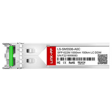 LINK-PP LS-SM5506-A0C 622Mbps SFP 1550nm 100km DOM Duplex LC SMF Optical Transceiver Module image 3