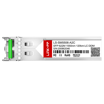 LINK-PP LS-SM5506-A2C 622M SFP 1550nm 120km DOM Duplex LC SMF Optical Transceiver Module image 3