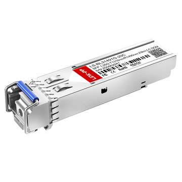 Compatible avec Cisco MGBBX1 LINK-PP Module émetteur-récepteur optique SFP 1&nbsp;G BiDi 1310&nbsp;1490&nbsp;nm (TX)/20&nbsp;XNUMX&nbsp;nm (RX) XNUMX&nbsp;km DOM Simplex LC SMF