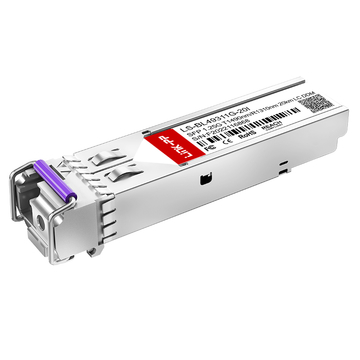 LINK-PP Module émetteur-récepteur optique SFP 1G BiDi 1490 nm-TX/1310 nm-RX 20 km DOM Simplex LC/UPC SMF (Industriel)