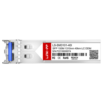 LINK-PP LS-SM3101-40I Module émetteur-récepteur optique SFP 155M 1310 nm 40 km Duplex LC DOM SMF (Industriel) image 3