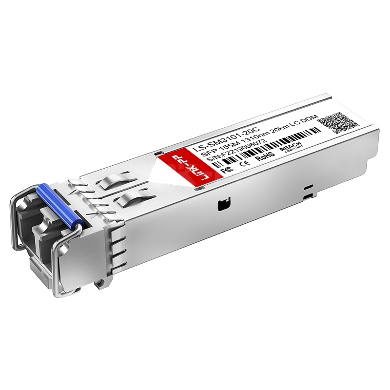 LS-SM3101-20C SFP 155Mbps 1310nm 20km DOM Duplex LC SMF Optical Transceiver Module