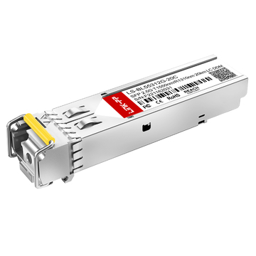LINK-PP Módulo transceptor óptico LC SMF simplex LS-BL55312G-20C 2.5G SFP 20 km 1550 nm-TX/1310 nm-RX