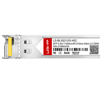 LINK-PP LS-BL55312G-40C 2.5G SFP 40km 1550nm-TX/1310nm-RX Simplex LC SMF Optical Transceiver Module image 3