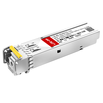 LINK-PP LS-BL55491G-10I 1.25G BiDi SFP 1550nm-TX/1490nm-RX 10km DOM Simplex LC/UPC SMF Optical Transceiver Module (Industrial)