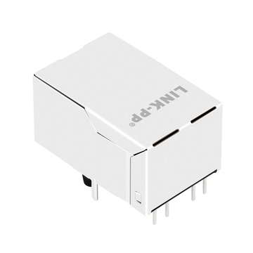 LPJ1202BHNL 10/100 Base-T Single Port RJ45 Ethernet Connector Tab Up Green/Yellow Led image 2