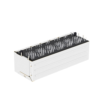 JMA-C51A-663Y Compatibele LPJE265-0I47NLF RJ45 2X6 8p8c Connectoren Geel & Groen/Geel & Groen LED Zonder Magneten afbeelding 4