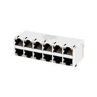 Connecteurs RJ51 663X265 0p47c compatibles JMA-C45A-2Y LPJE6-8I8NLF jaune et vert/led jaune et verte sans magnétique