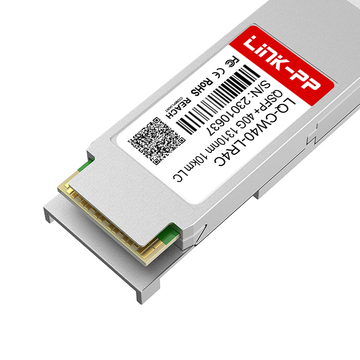 Cisco QSFP-40G-LR4 호환 LINK-PP 40G QSFP+ 1310nm 10km 듀플렉스 LC DOM SMF 광 트랜시버 모듈 이미지 5
