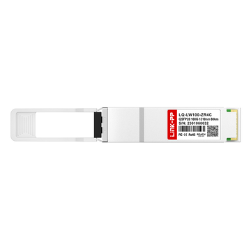 LINK-PP LQ-LW100-ZR4C 100G QSFP28 LAN-WDM 1310nm 80km Duplex LC DDM SMF Optisches Transceiver-Modul Bild 3